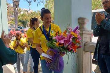 Recepción al Rocasa Gran Canaria por la ULPGC y firma de un convenio de colaboración/TA.